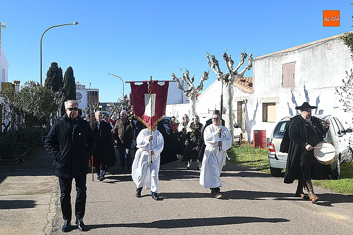 Momento de la festividad de San Blas en Ciudad Rodrigo / Fotos: Adrián M.Pastor