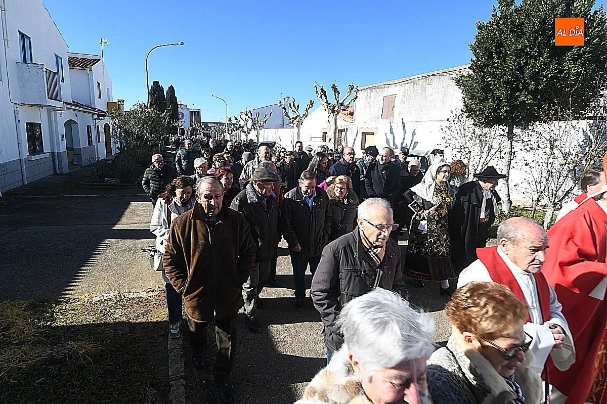 Momento de la festividad de San Blas en Ciudad Rodrigo / Fotos: Adrián M.Pastor