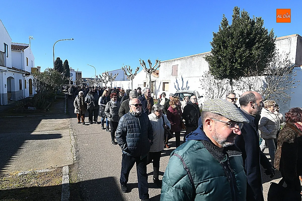 Momento de la festividad de San Blas en Ciudad Rodrigo / Fotos: Adrián M.Pastor