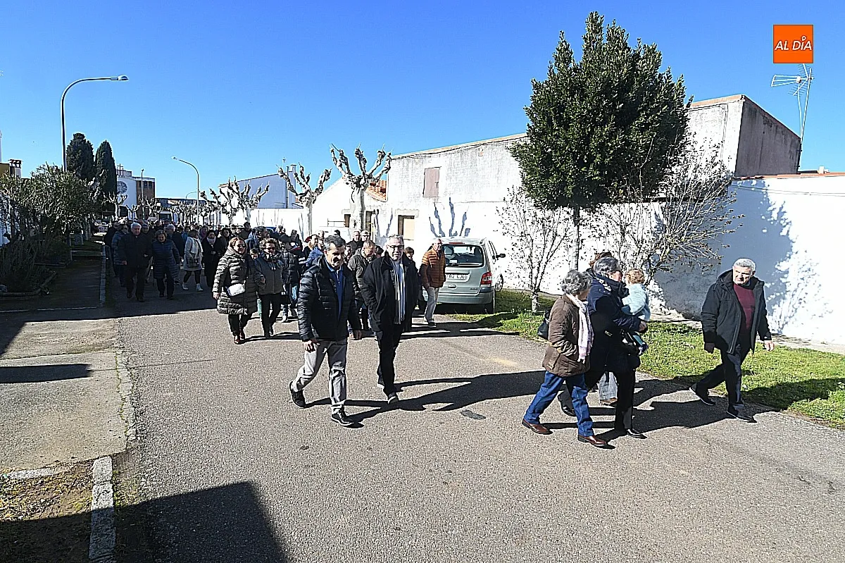Momento de la festividad de San Blas en Ciudad Rodrigo / Fotos: Adrián M.Pastor