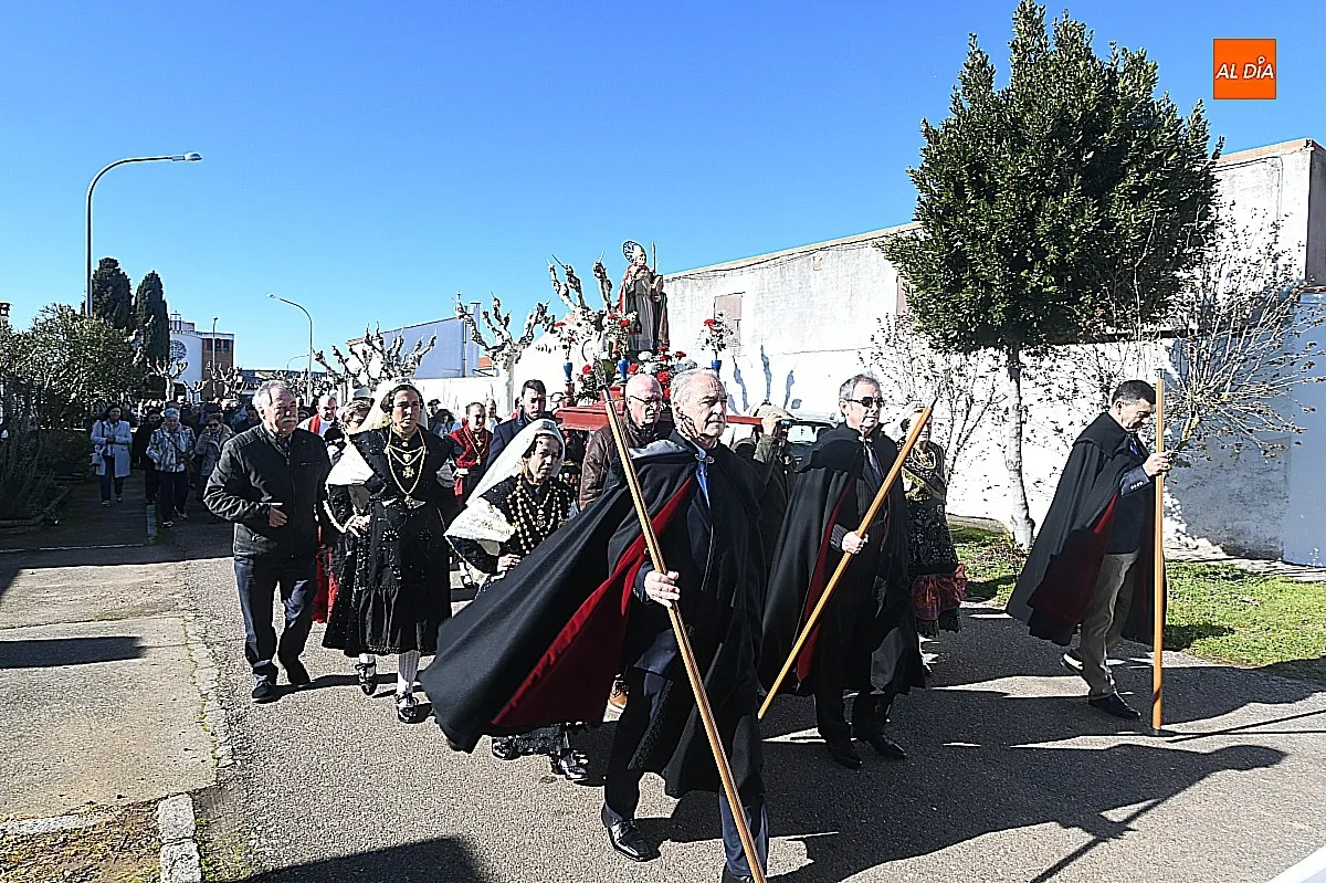 Momento de la festividad de San Blas en Ciudad Rodrigo / Fotos: Adrián M.Pastor