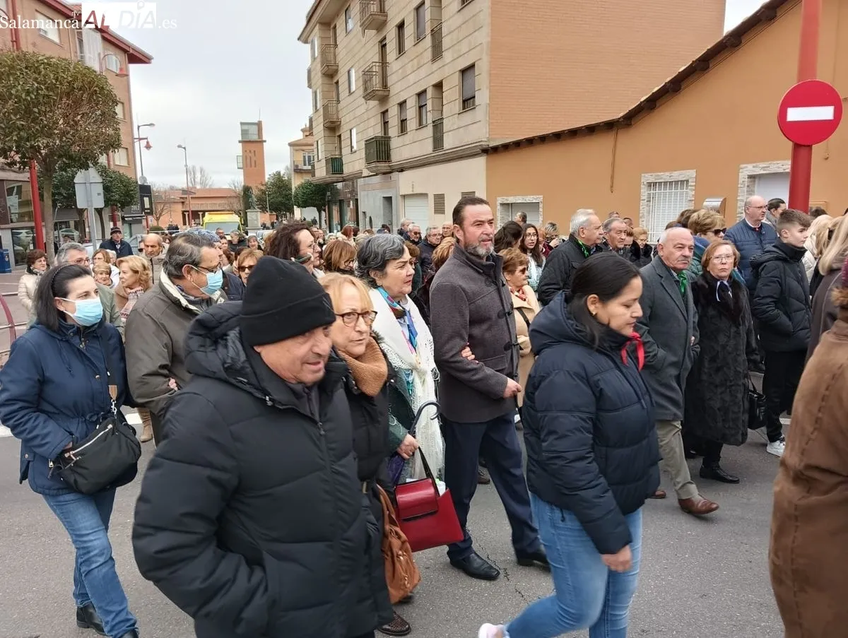 Procesión de San Blas en Santa Marta de Tormes. Foto de Toni Sánchez