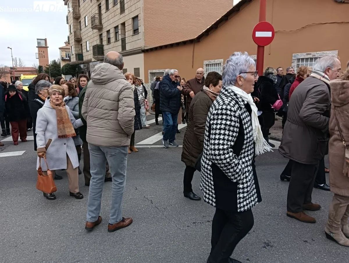 Procesión de San Blas en Santa Marta de Tormes. Foto de Toni Sánchez