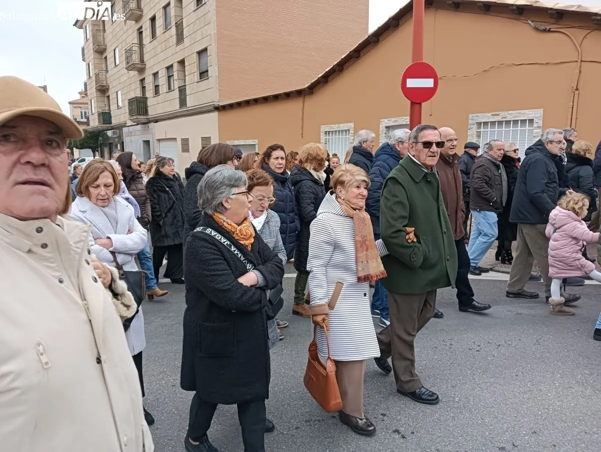 Procesión de San Blas en Santa Marta de Tormes. Foto de Toni Sánchez