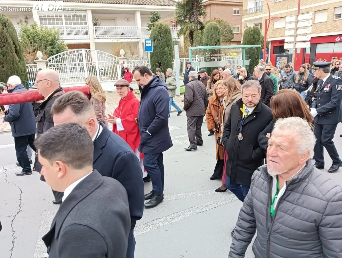 Procesión de San Blas en Santa Marta de Tormes. Foto de Toni Sánchez