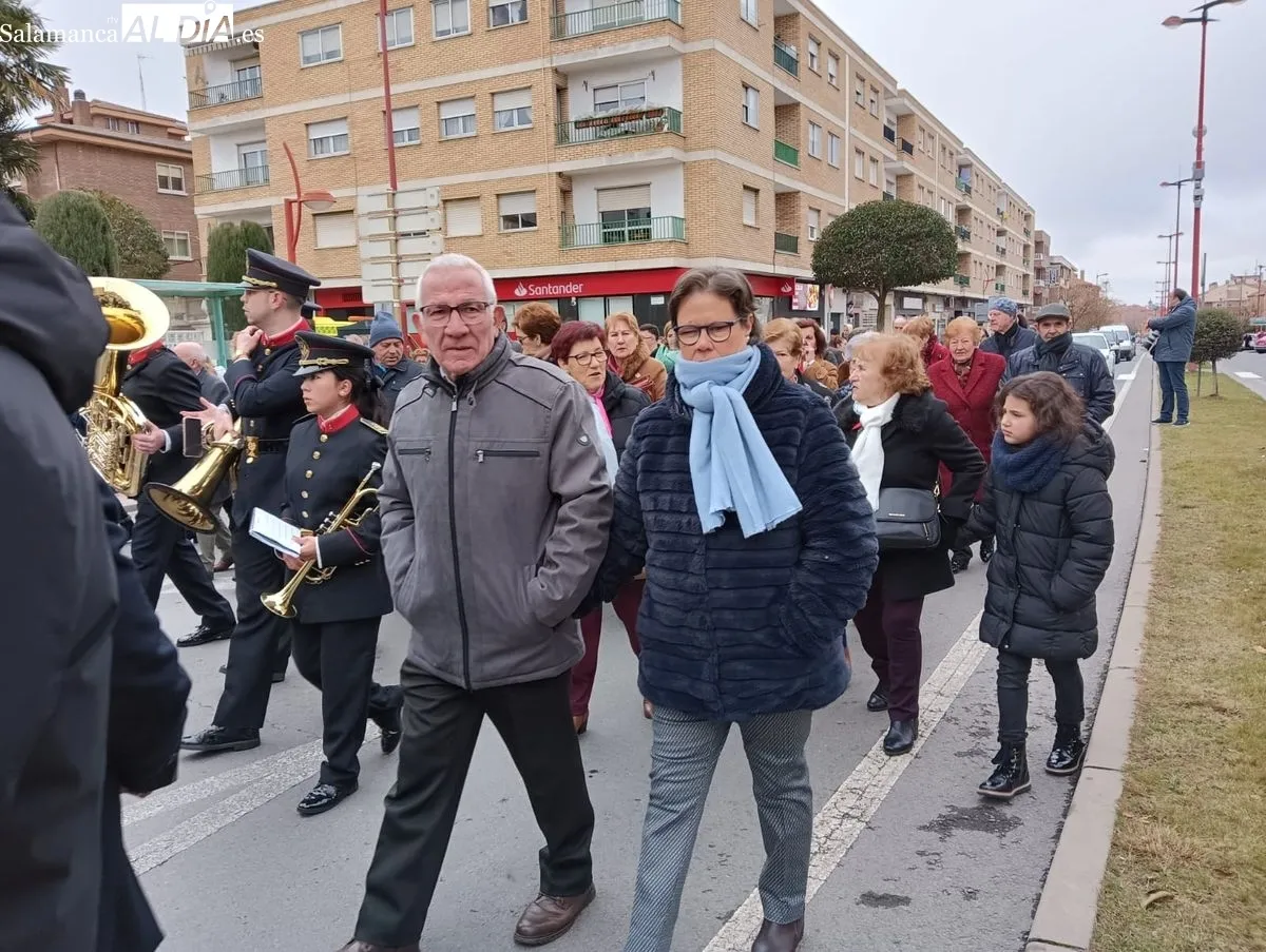 Procesión de San Blas en Santa Marta de Tormes. Foto de Toni Sánchez