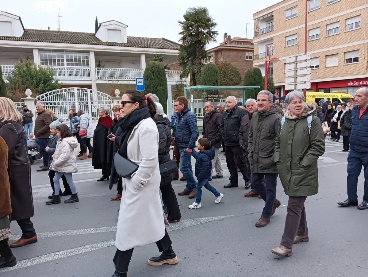 Procesión de San Blas en Santa Marta de Tormes. Foto de Toni Sánchez