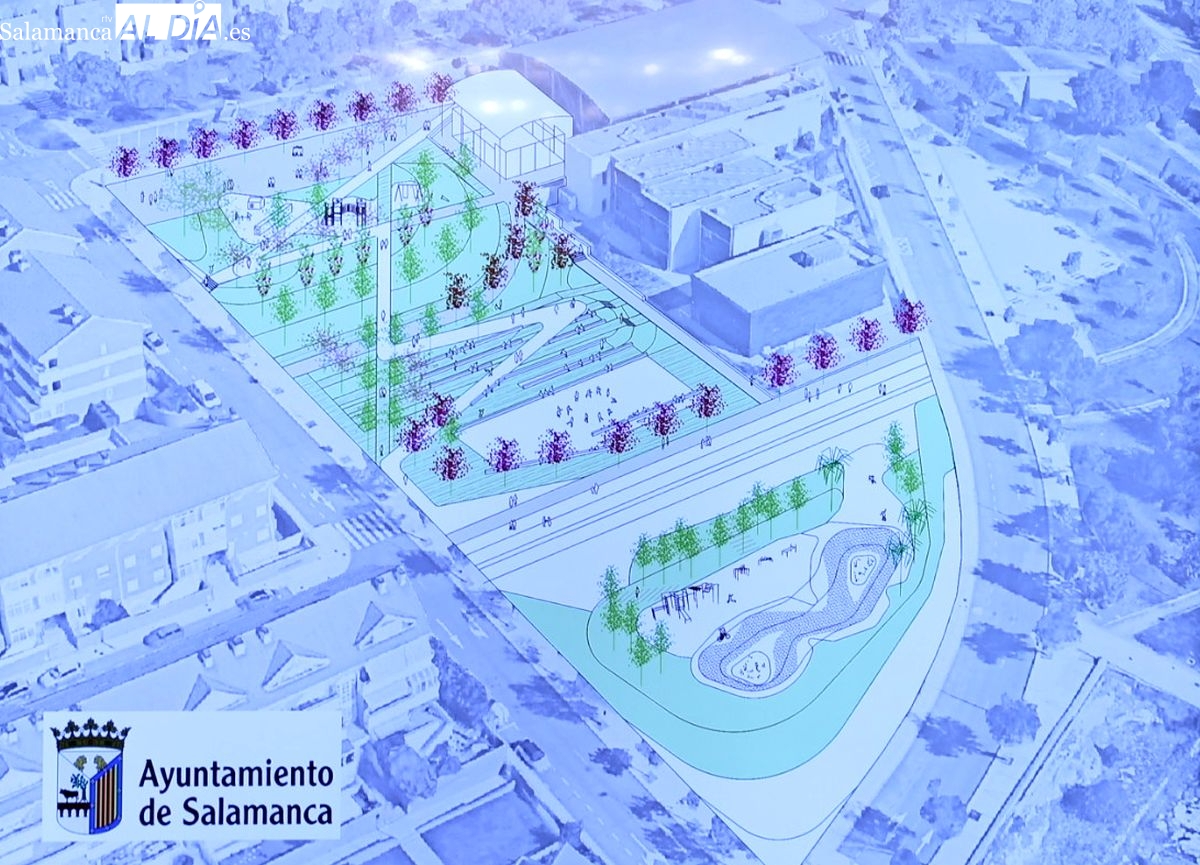 Nueva plaza en Vistahermosa con pista de pádel cubierta y circuito para bike trial 