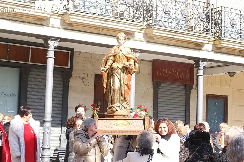 Foto 7 - La tradici&oacute;n de Santa &Aacute;gueda se deja escuchar en Alba de Tormes