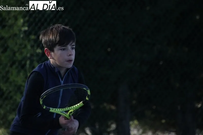 Foto 2 - La primera fase del Provincial de tenis toca a su fin este s&aacute;bado en Alba de Tormes