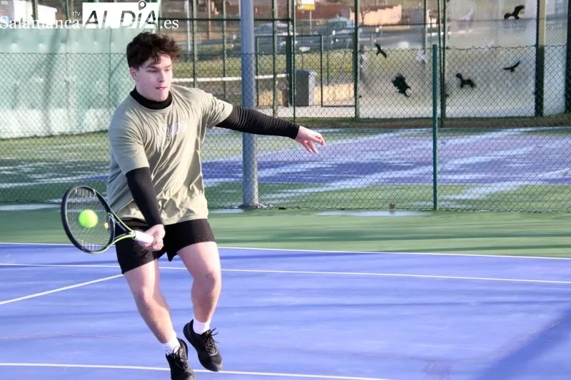 Foto 5 - La primera fase del Provincial de tenis toca a su fin este s&aacute;bado en Alba de Tormes