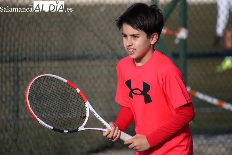 Foto 4 - La primera fase del Provincial de tenis toca a su fin este s&aacute;bado en Alba de Tormes
