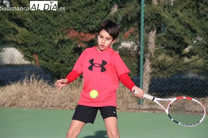 Foto 3 - La primera fase del Provincial de tenis toca a su fin este s&aacute;bado en Alba de Tormes