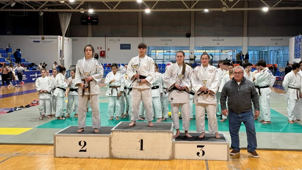 Los judokas del Club Doryoku en el Campeonato Autonómico de Judo