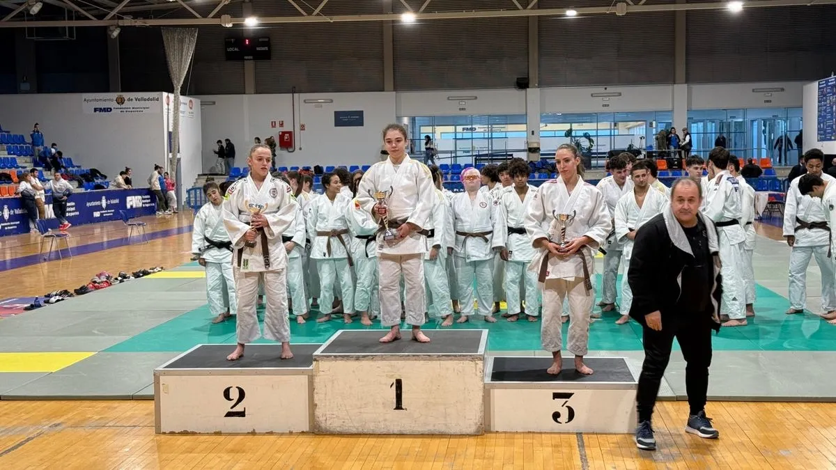 Los judokas del Club Doryoku en el Campeonato Autonómico de Judo