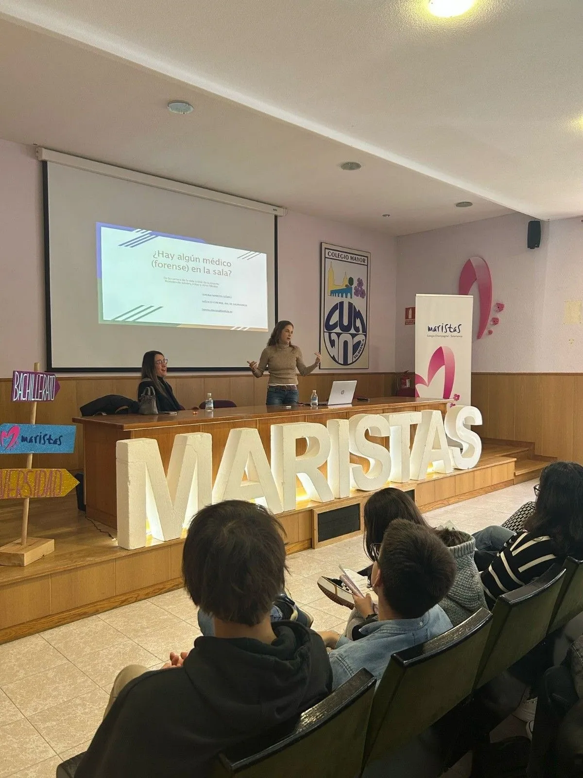 Foto 5 - Jornadas de orientaci&oacute;n acad&eacute;mica, profesional y vocacional en el colegio Maristas