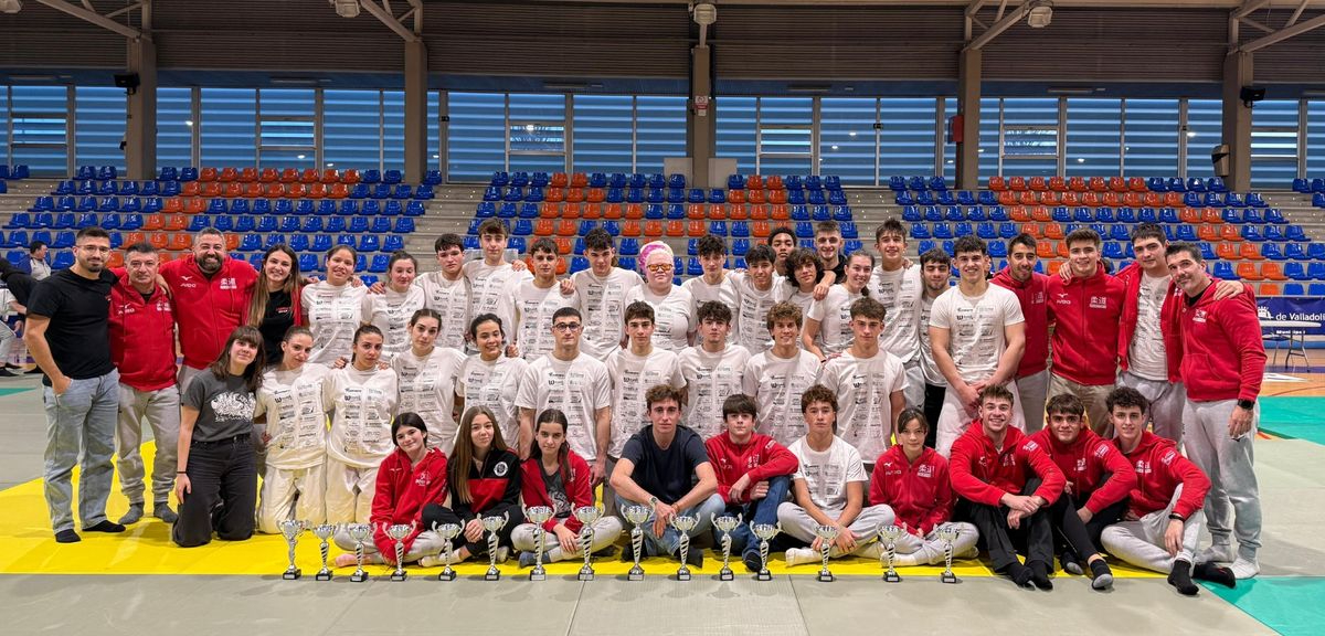 15 medallas salmantinas en el Campeonato Autonómico de Judo Junior