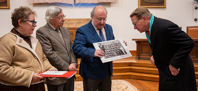 El ex político y conocido periodista de la BBC que ha visitado Salamanca 