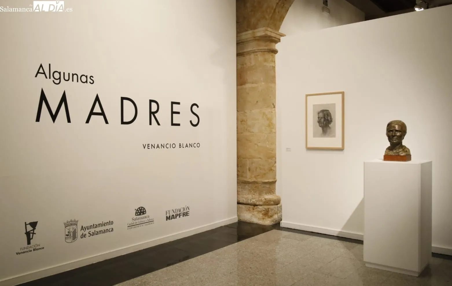 Inauguración de 'Algunas Madres', una exposición sobre la visión de la maternidad del escultor salmantino, con entrada gratuita hasta julio. Foto de David Domínguez