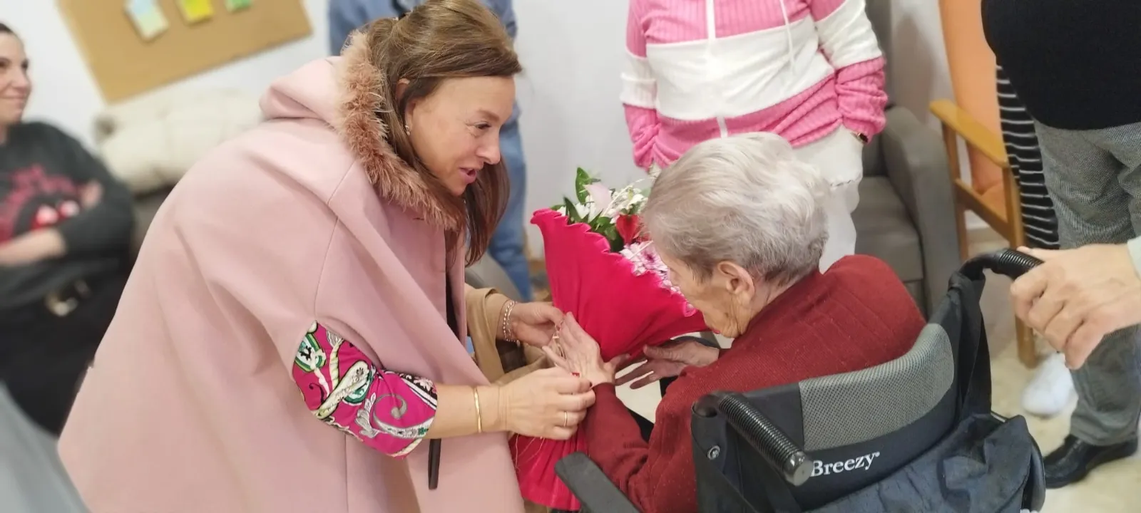 Nueva centenaria en la provincia: Margarita Pérez cumple 100 años rodeada de familiares