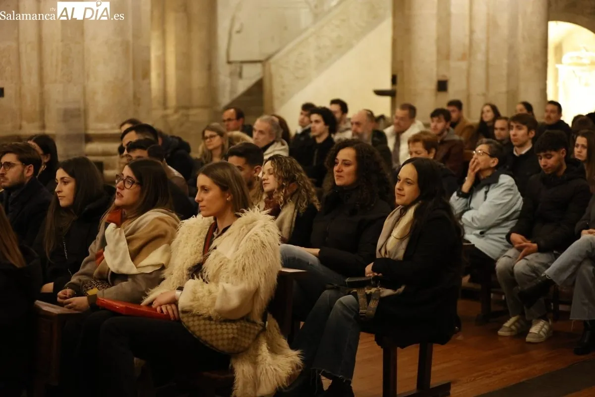 Pablo Mangas Martín, pregonero de la Semana Santa Joven 2025 en Salamanca | FOTOS: David Sañudo