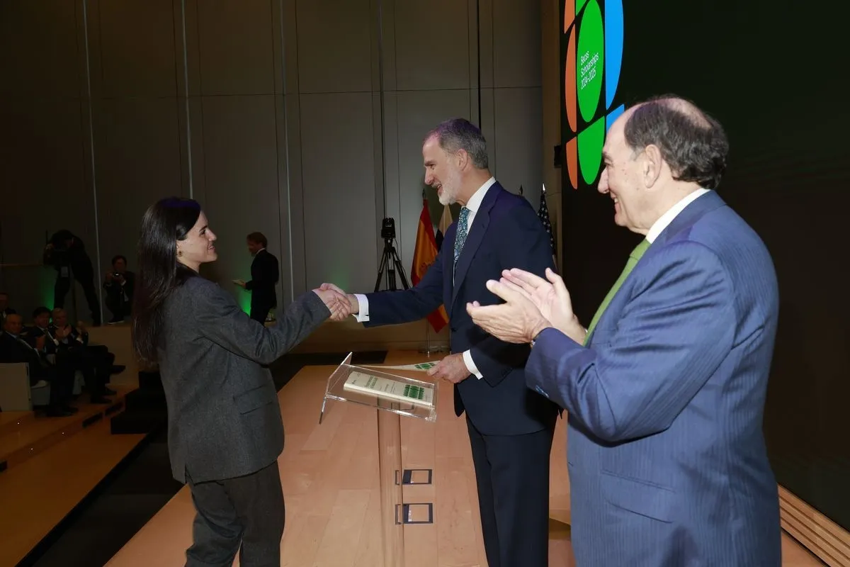 Entrega de las becas Iberdrola por parte de Felipe VI