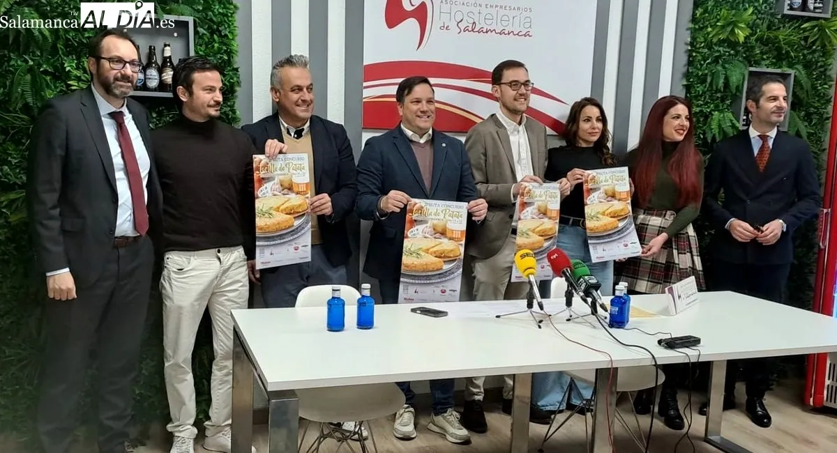 Presentación de este certamen gastronómico en la Asociación de Empresarios Salmantinos de Hostelería