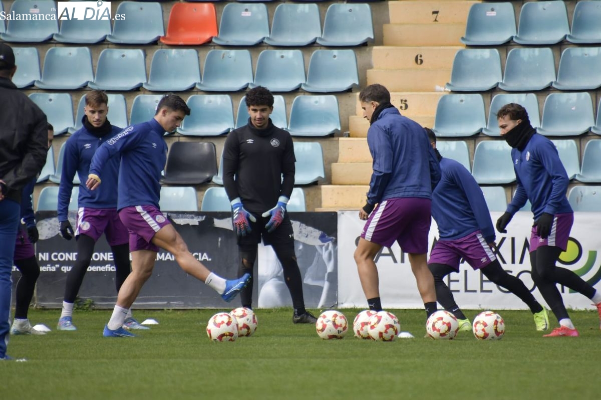Entrenamiento del Salamanca UDS