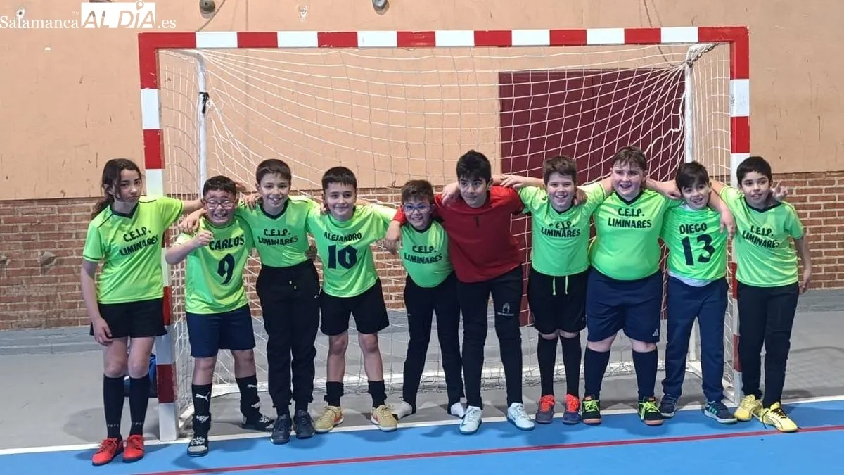 Equipo Alevín A de Lumbrales, campeón de futbol sala