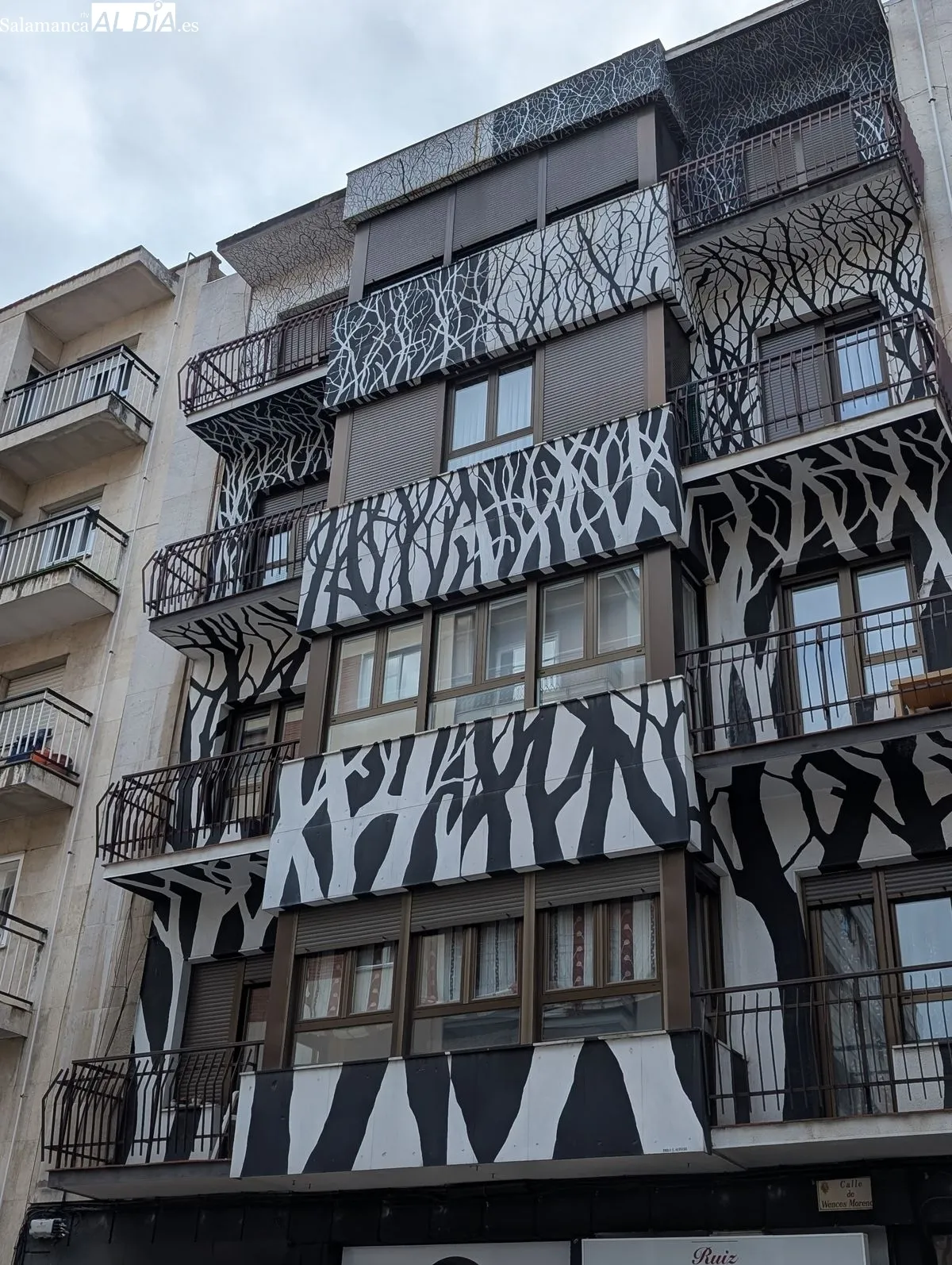 'Nido', de Pablo S. Herrero, en el barrio del Oeste. foto: David Sañudo