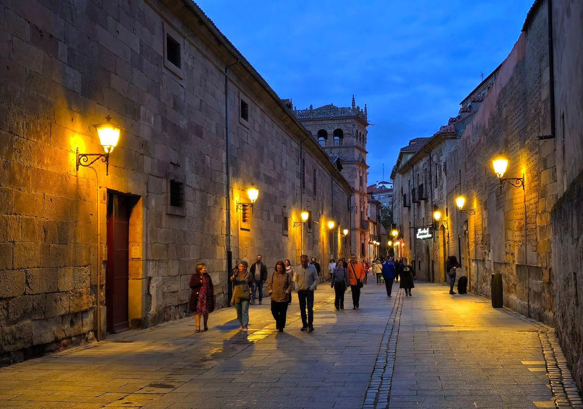 Calle Compañía en Salamanca