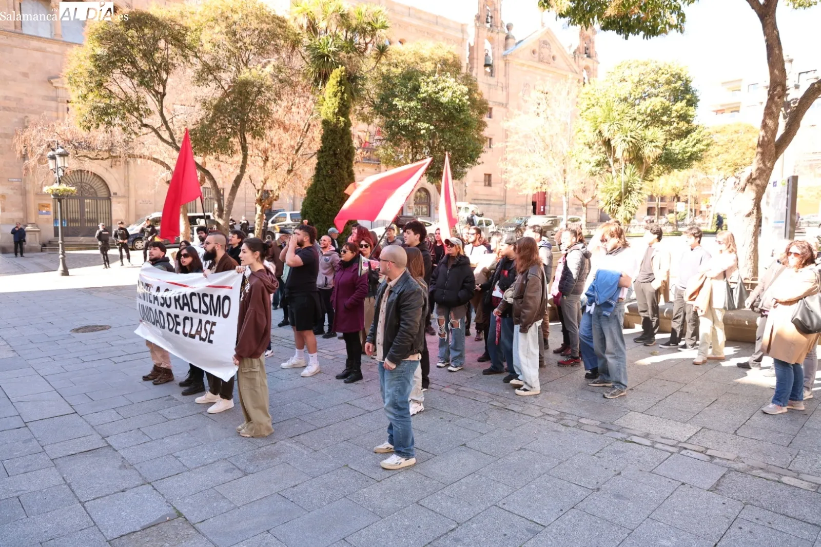Concentración de CJS Salamanca | Fotos: David Sañudo