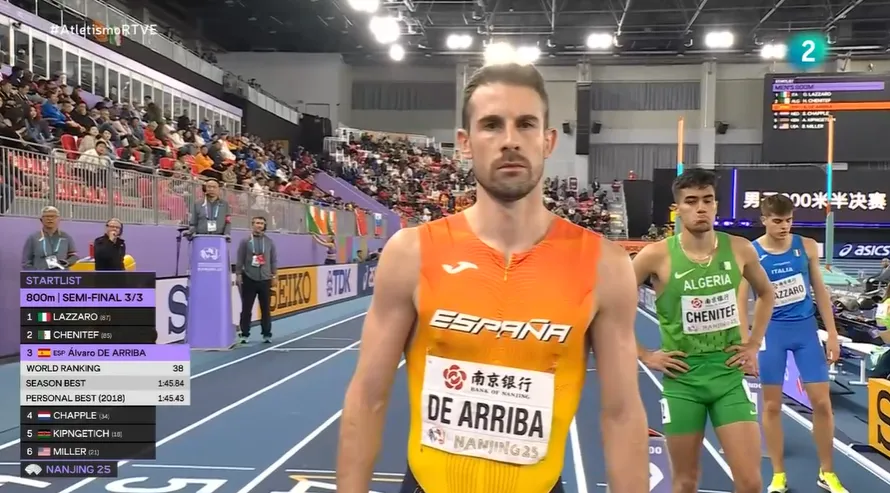 Foto 2 - &Aacute;lvaro de Arriba se queda fuera de la final mundialista en una cara y competida semifinal