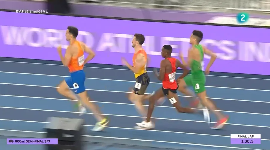 Foto 3 - &Aacute;lvaro de Arriba se queda fuera de la final mundialista en una cara y competida semifinal