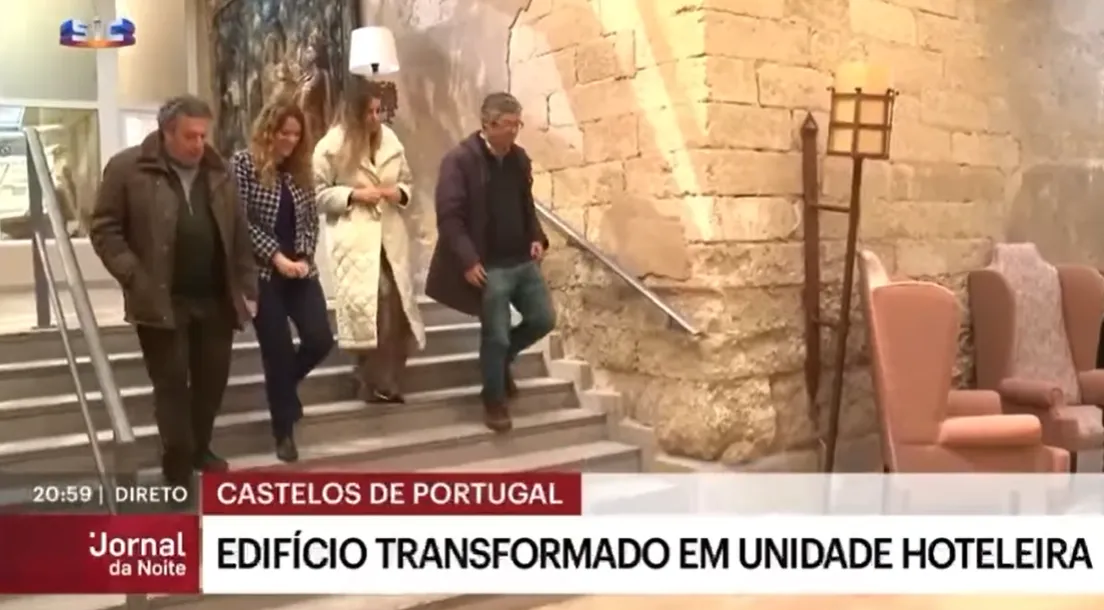 Foto 5 - La cadena portuguesa SIC emite un reportaje en torno al Castillo de Ciudad Rodrigo