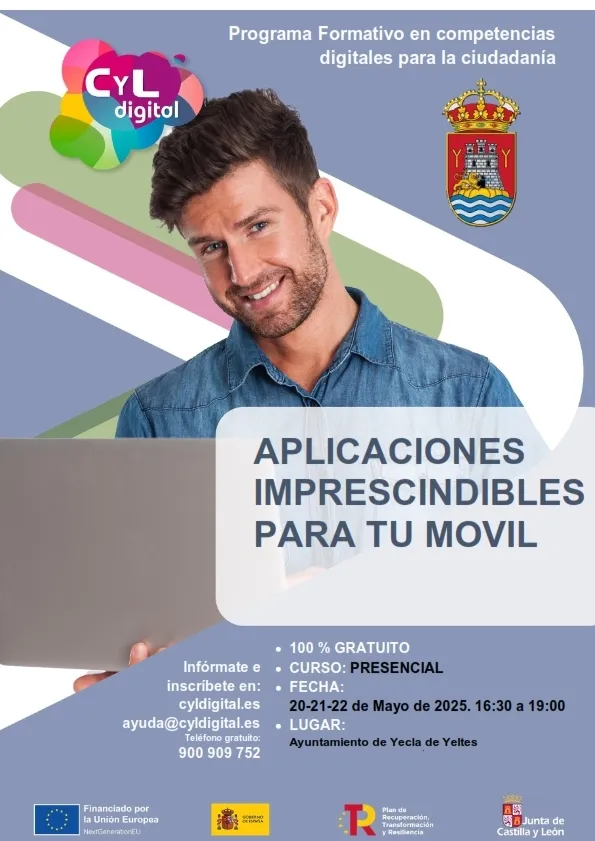 Foto 2 - Yecla de Yeltes acoge un curso gratuito sobre aplicaciones imprescindibles para m&oacute;viles