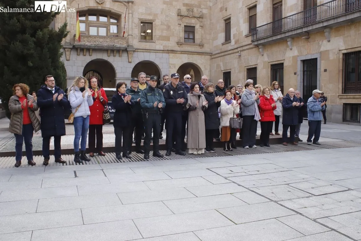 Concentración en Salamanca por las víctimas de violencia de género | Fotos: Ángel Puma