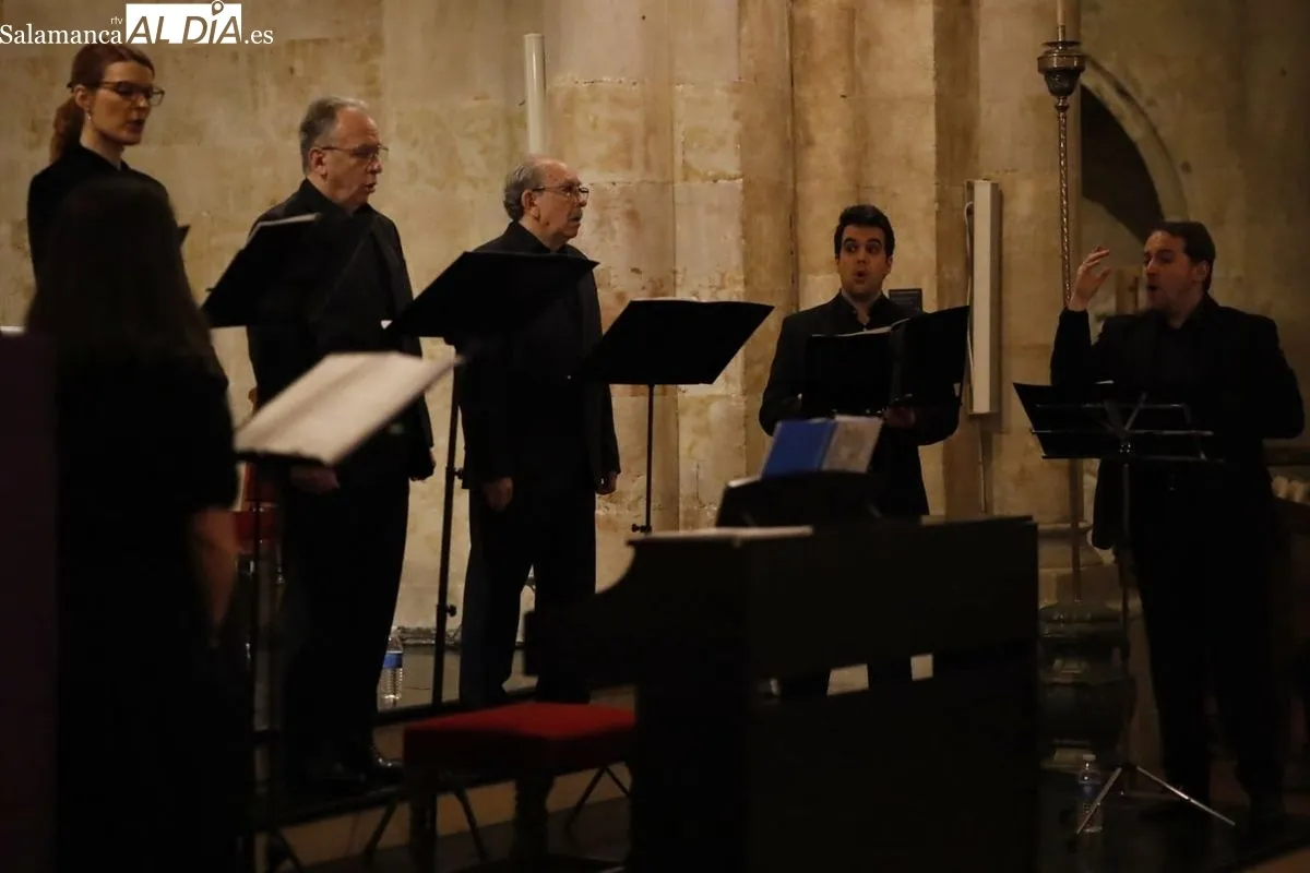 Concierto de Semana Santa a cargo del Grupo QUARTETTO en la iglesia de San Martín. Fotos: David Domínguez