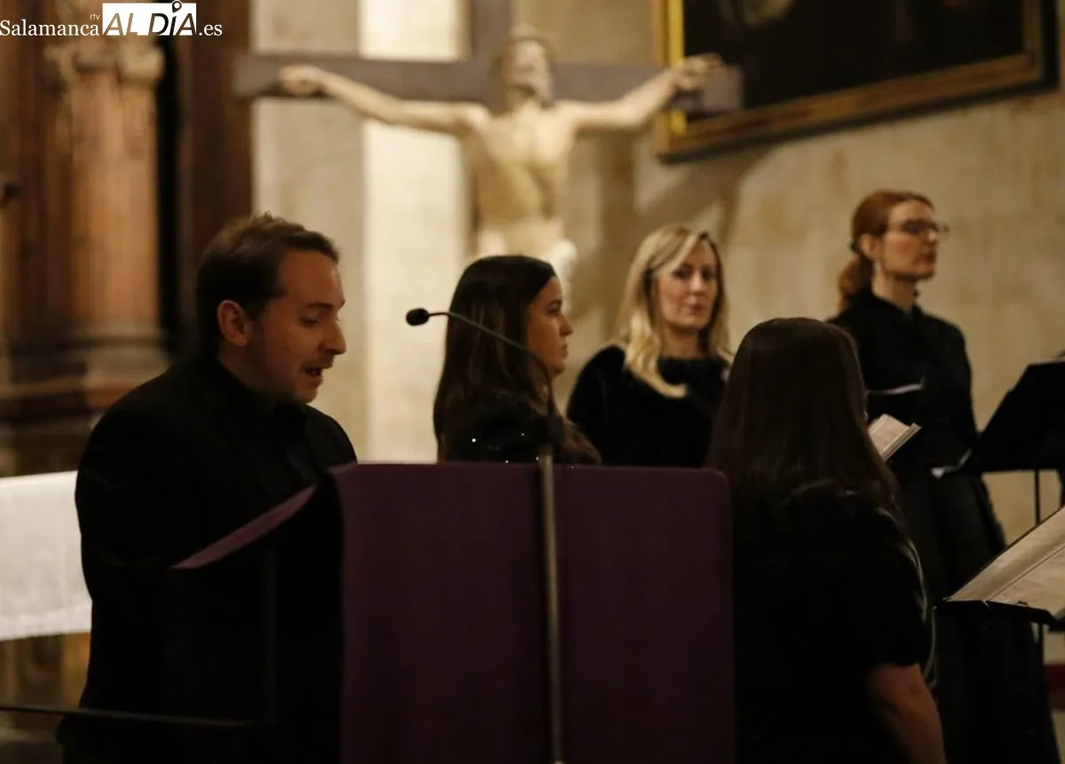 Concierto de Semana Santa a cargo del Grupo QUARTETTO en la iglesia de San Martín. Fotos: David Domínguez