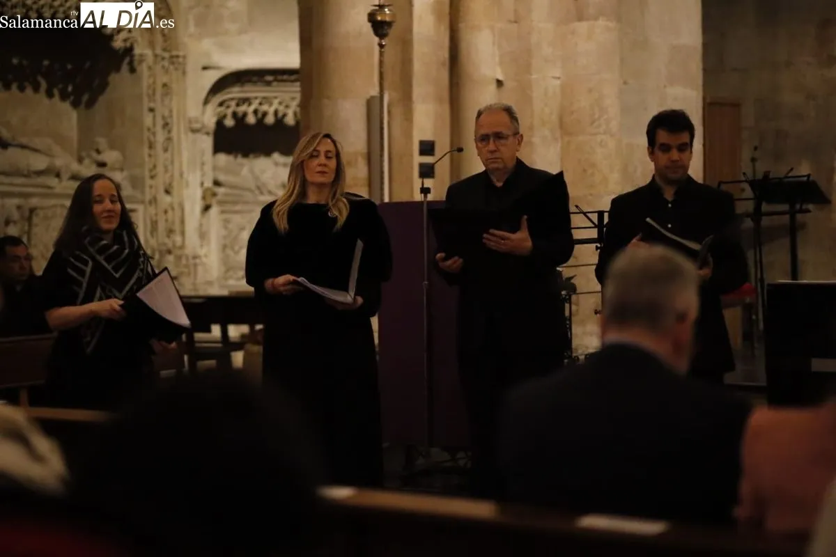 Concierto de Semana Santa a cargo del Grupo QUARTETTO en la iglesia de San Martín. Fotos: David Domínguez