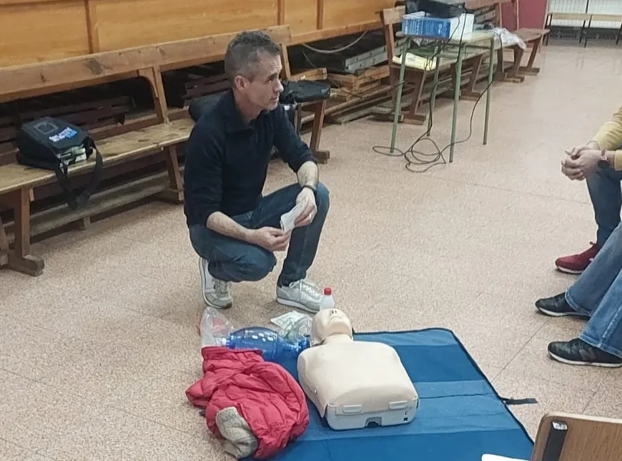 Curso de emergencias sanitarias en El Cubo de Don Sancho