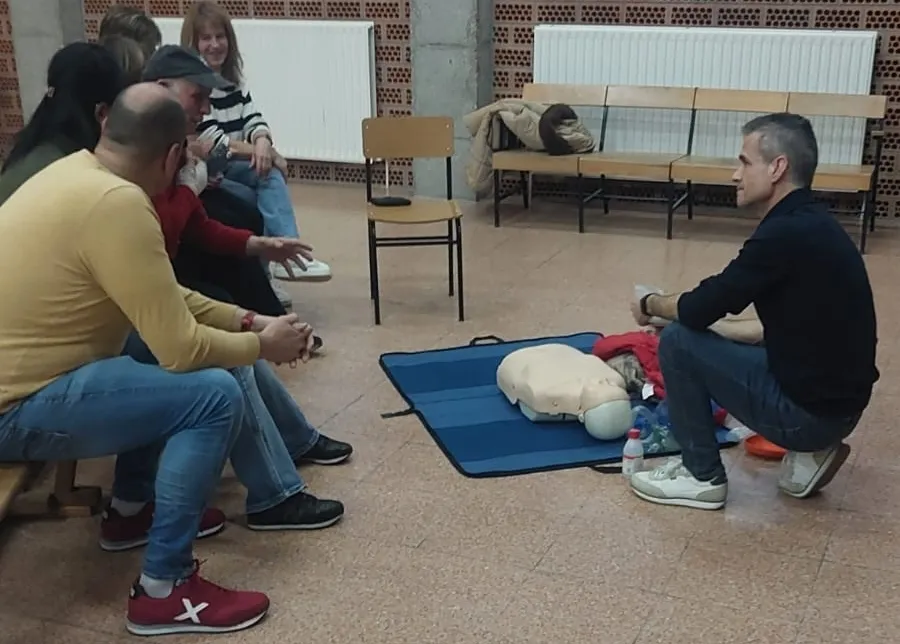 Curso de emergencias sanitarias en El Cubo de Don Sancho