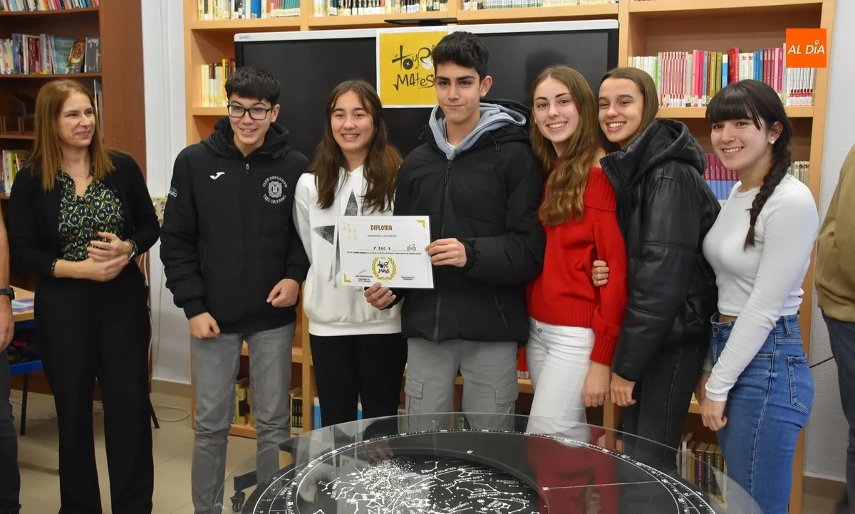 Foto 4 - Gonzalo Bull&oacute;n S&aacute;nchez, alumno del IES Tierra, el mejor de toda la provincia en el Tour de Mates