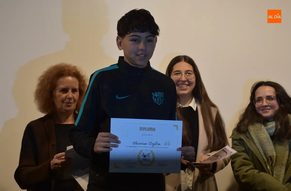 Foto 6 - Distinguidos los mejores clasificados del IES Fray Diego en el Tour de Mates