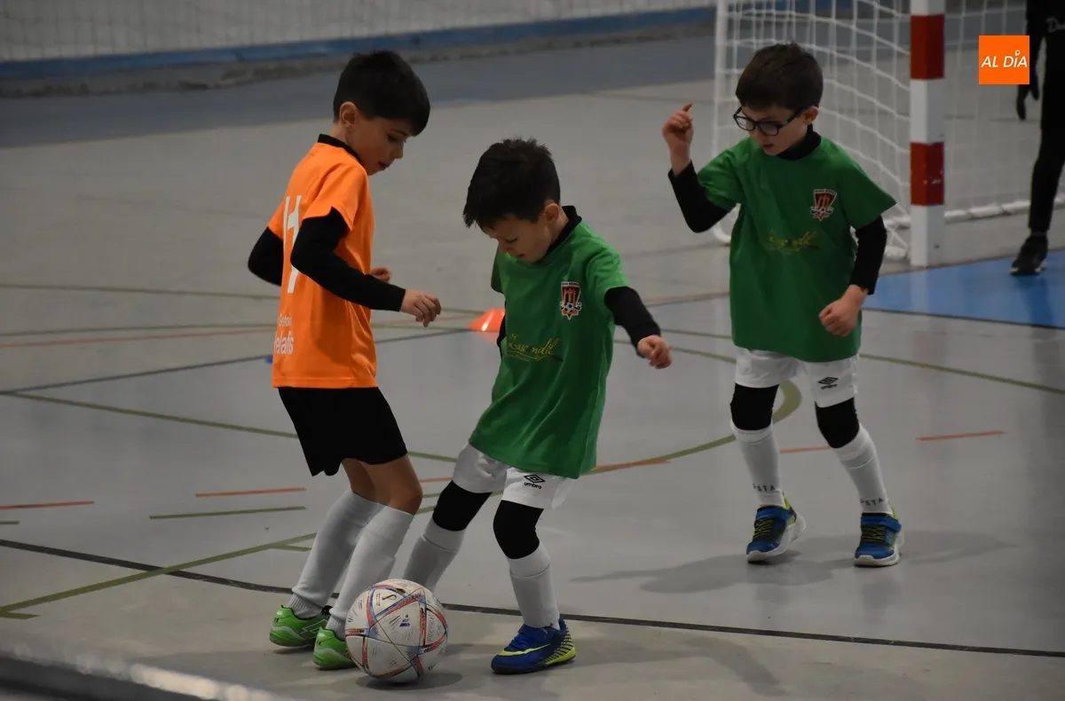 Foto 6 - La Liga Prebenjam&iacute;n del Ciudad Rodrigo disputa a cubierto su 2&ordf; jornada