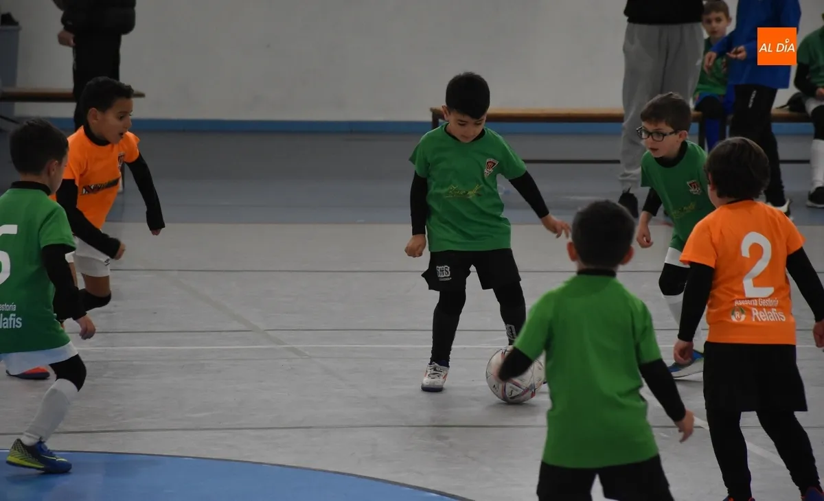 Foto 7 - La Liga Prebenjam&iacute;n del Ciudad Rodrigo disputa a cubierto su 2&ordf; jornada