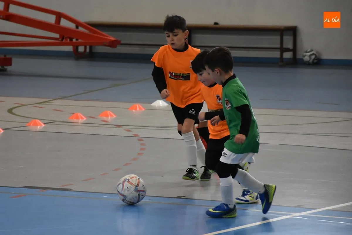 Foto 9 - La Liga Prebenjam&iacute;n del Ciudad Rodrigo disputa a cubierto su 2&ordf; jornada