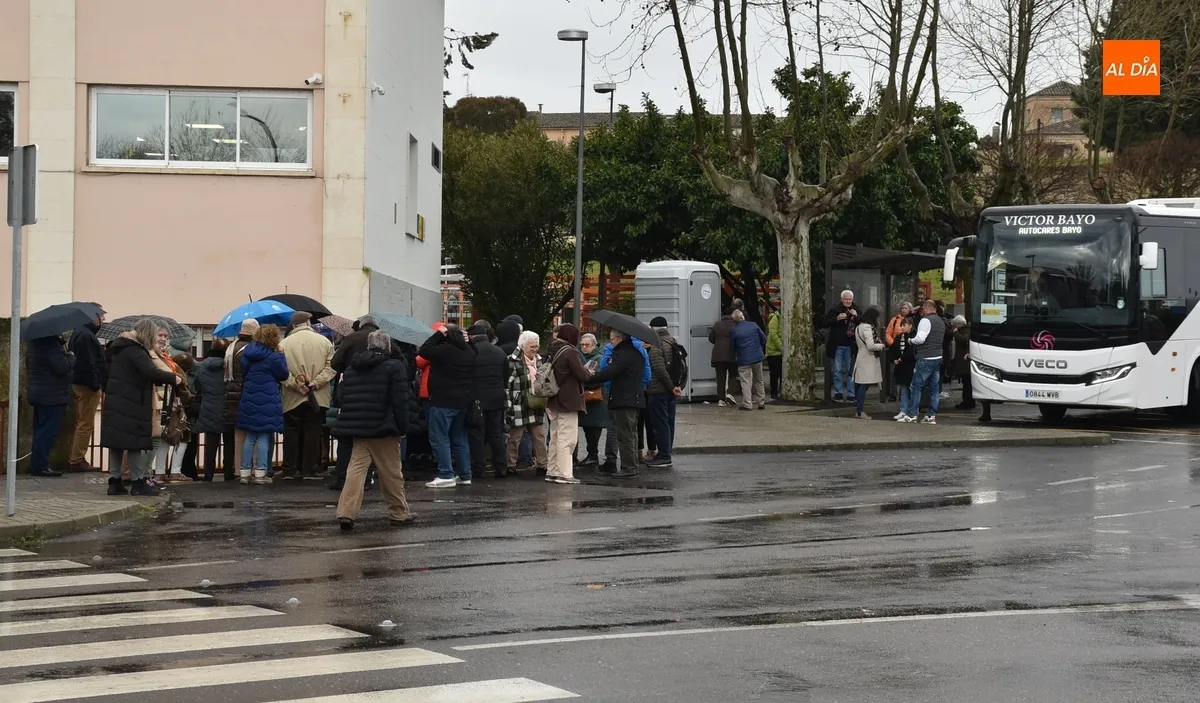 Foto 3 - Turistas de Cantabria y La Rioja recorren Mir&oacute;briga en pleno Mi&eacute;rcoles de Ceniza