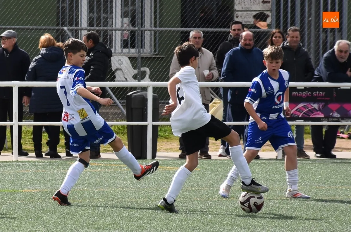 Foto 2 - Doble victoria del Ciudad Rodrigo CF en sus duelos de F&uacute;tbol 7 ante Cabrerizos