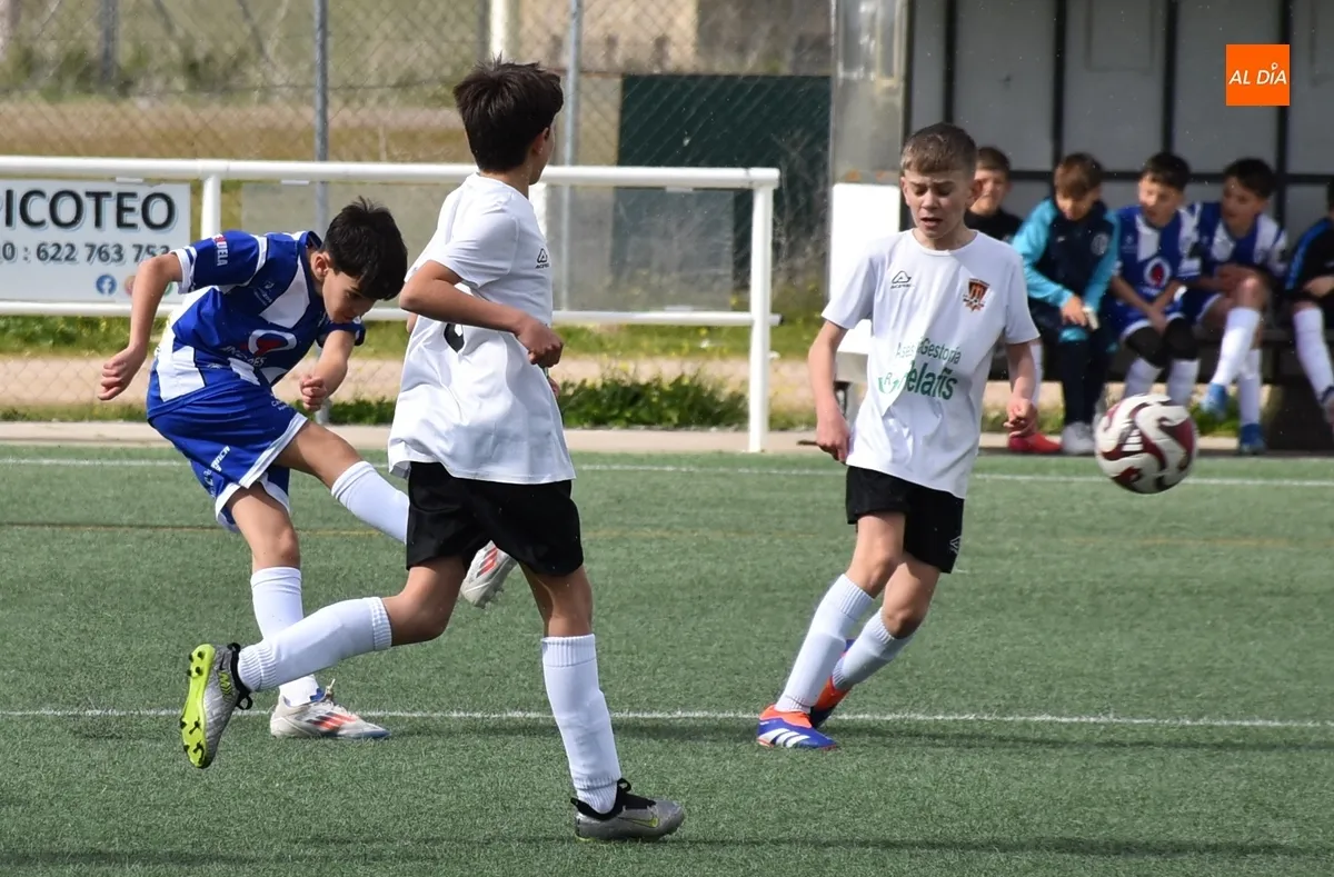 Foto 4 - Doble victoria del Ciudad Rodrigo CF en sus duelos de F&uacute;tbol 7 ante Cabrerizos